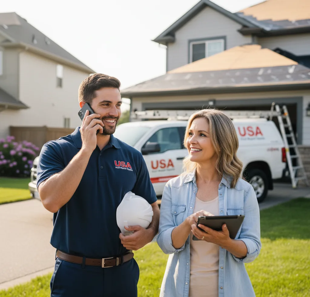 USA Roof Repair Experts customer support in Salisbury
